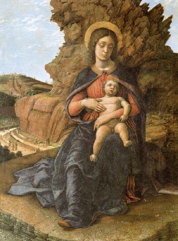 Andrea Mantegna The Madonna and the Nino France oil painting art